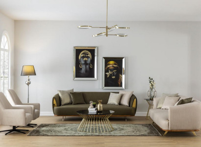 Luxus Sofagarnitur Modern Set 3+2+1+1 Sitzer Sofa Couch Garnitur Design Couchen